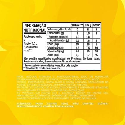 Imagem de Refresco em Pó Tang Maracujá 18g - Caixa com 18 Unidades