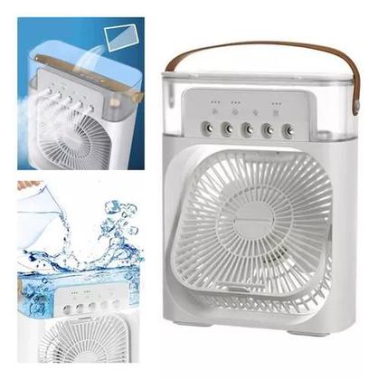 Imagem de Refresque-se em Estilo: Mini Ar Condicionado Ventilador Umid