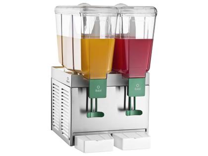 Imagem de Refresqueira IBBL de Mesa 2 Cubas 30L Inox - com Bandeja Coletora BBS 2