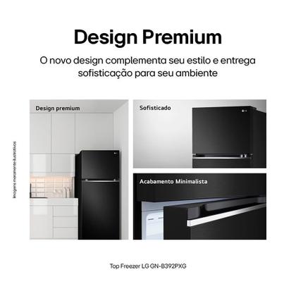 Imagem de Refrigerador 2 Portas 395L Top Freezer LG GN-B392PX