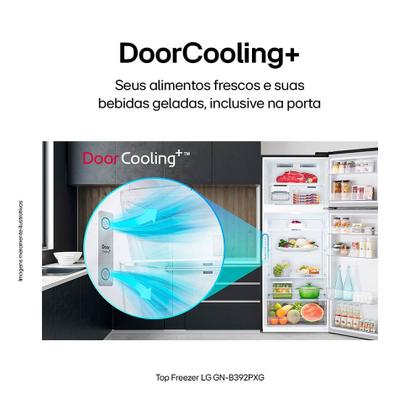 Imagem de Refrigerador 2 Portas 395L Top Freezer LG GN-B392PX