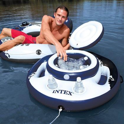 Imagem de Refrigerador Bar Cooler Intex Cabe 30 latas e Gelo