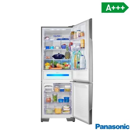 Refrigerador Bottom Freezer Inverter Panasonic de 02 Portas Frost Free com 480 Litros Aço Escovado - NR-BB71PVFX Imagem de Refrigerador Bottom Freezer Inverter Panasonic de 02 Portas Frost Free com 480 Litros Aço Escovado - NR-BB71PVFX