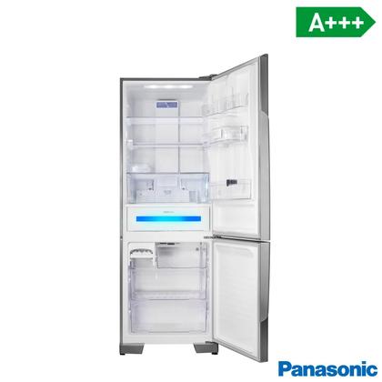 Refrigerador Bottom Freezer Inverter Panasonic de 02 Portas Frost Free com 480 Litros Aço Escovado - NR-BB71PVFX Imagem de Refrigerador Bottom Freezer Inverter Panasonic de 02 Portas Frost Free com 480 Litros Aço Escovado - NR-BB71PVFX