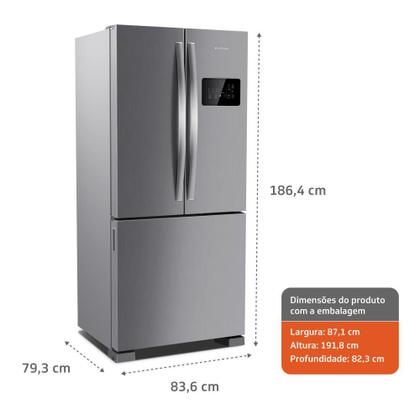 Imagem de REFRIGERADOR BRASTEMP 554 LITROS - BRO85AKANA 110v