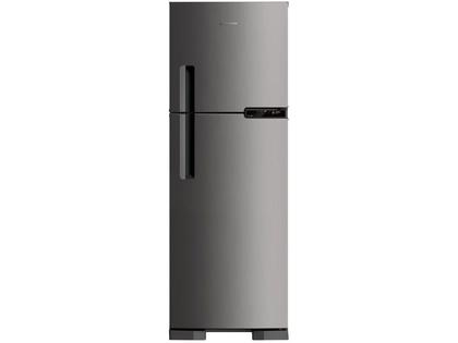 Imagem de Refrigerador Brastemp BRM44HK Frost Free com Gavetão de Legumes Fresh Zone Inox - 375L 127V