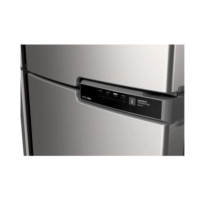 Imagem de Refrigerador Brastemp Frost Free 375 Litros Duplex com Compartimento Extrafrio Inox BRM44HK - 220 Volts