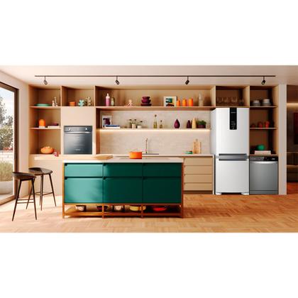 Imagem de Refrigerador Brastemp Inverse Frost Free A+++ 447 Litros Branco com Smart Flow e Fresh Box - BRE57FB