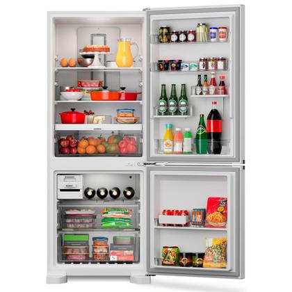 Imagem de Refrigerador Brastemp Inverse Frost Free A+++ 447 Litros Branco com Smart Flow e Fresh Box - BRE57FB