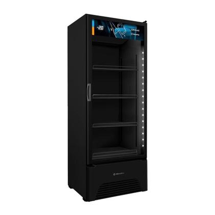 Imagem de Refrigerador Cervejeira Vitrine Metalfrio 572L, VN50AH Optima Frost Free, Preto