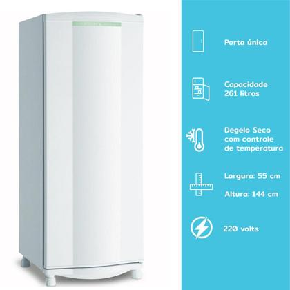 Refrigerador Consul CRA30FB 261 Litros 1 Porta 220V Branco Imagem de Refrigerador Consul CRA30FB 261 Litros 1 Porta 220V Branco