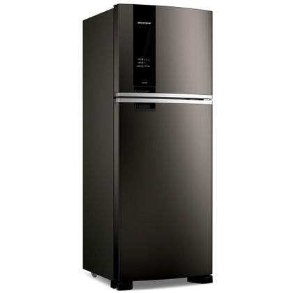 Imagem de Refrigerador de 02 Portas Brastemp Frost Free A+++ 463 Litros Black Inox com Fresh Box e Cold Room - BRM55FE