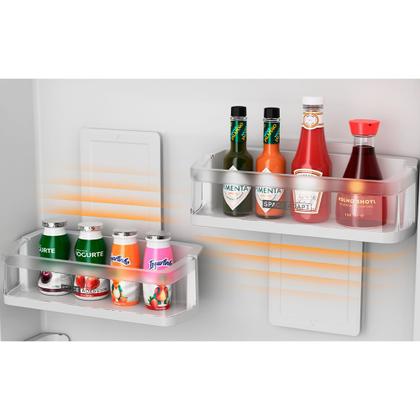 Imagem de Refrigerador de 02 Portas Brastemp Frost Free A+++ 463 Litros Black Inox com Fresh Box e Cold Room - BRM55FE