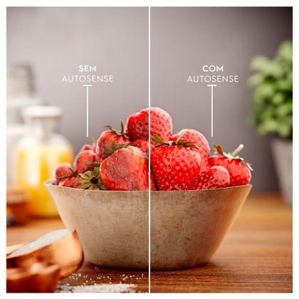 Imagem de Refrigerador de 02 Portas Electrolux Frost Free com 490 Litros Efficient com AutoSense Inverse Black Look - IB7B