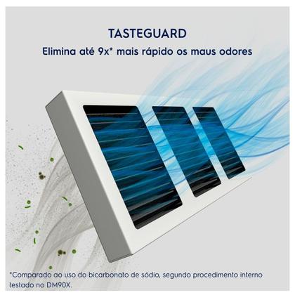 Imagem de Refrigerador de 02 Portas Electrolux Frost Free com 490 Litros Efficient com AutoSense Inverse Inox Look - IB7S