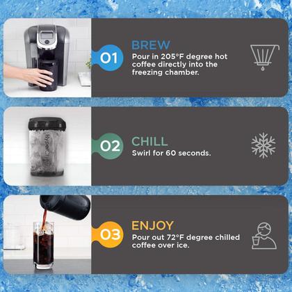 Imagem de Refrigerador de café/bebidas gelado HyperChiller HC2 370mL preto