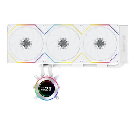 Imagem de Refrigerador de CPU líquido Lian Li Hydroshift II 360 mm RGB branco