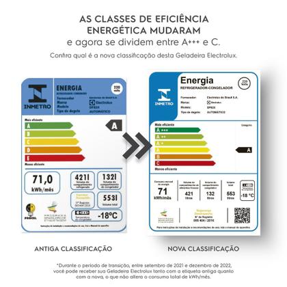 Refrigerador Electrolux Frost Free 553 Litros Inox DF82X 220 Volts