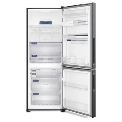 Imagem de Refrigerador electrolux frost free inverter 490l eficient inverse black inox ib54b