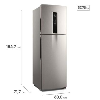 Imagem de Refrigerador Electrolux Inverter IF46S 410L Inox 127V