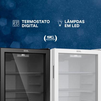 Imagem de Refrigerador Expositor Vertical 124L Eco Gelo Branco EEV120B 220V - EOS