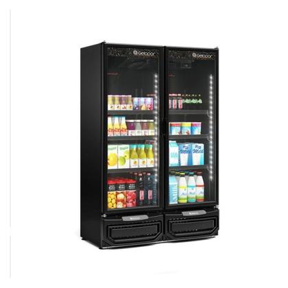 Imagem de Refrigerador Expositor Vertical 957 Litros Gelopar GCVR-950 LB PR-220v