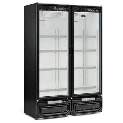 Imagem de Refrigerador/ Expositor Vertical Conveniência GCVR-950 PR - Preto 957 Litros Iluminação LED - Gelopar