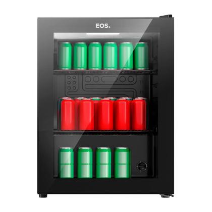 Imagem de Refrigerador Expositor Vertical EOS 67 Litros Eco Gelo All Black EEV80P 110V