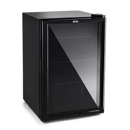 Imagem de Refrigerador Expositor Vertical EOS 80 Litros Eco Gelo All Black EEV90P 110V
