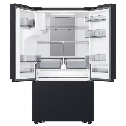 Imagem de Refrigerador Family Hub Smart French Door RF27 Samsung Frost Free com Soundbar 564 Litros Black Inox - RF27CG5910B1AZ