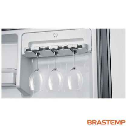 Imagem de Refrigerador French Door Brastemp de 3 Portas Frost Free Side Inverse com 554L Inox - BRO85AK