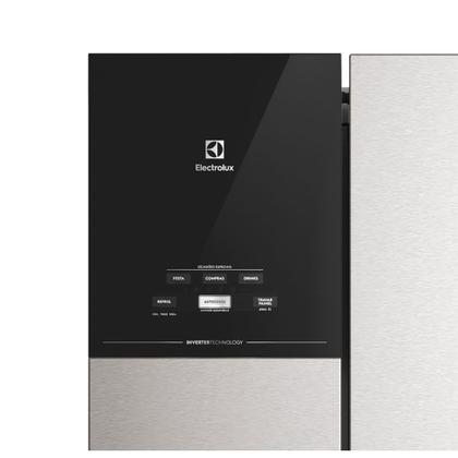 Imagem de Refrigerador French Door Electrolux Frost Free com 480 Litros, AutoSense, Inverter, Inox Look - IM7S