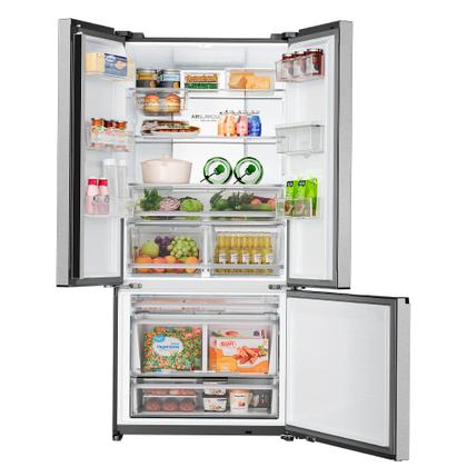 冷凍H90 F60 Refrigerador French Door Haier 630 Litros, AI Cooling, Controle de