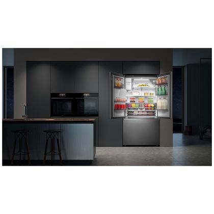 Imagem de Refrigerador French Door Hisense de 03 Portas Frost Free com 536 Litros Inox - RF-79W1AIQS