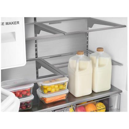 Imagem de Refrigerador French Door Hisense de 03 Portas Frost Free com 536 Litros Inox - RF-79W1AIQS