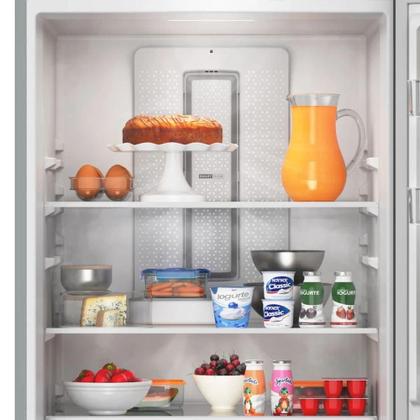 Imagem de Refrigerador / Geladeira Brastemp BRE57FK 447L 2 Portas Frost Free Inverse Inox