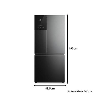 Imagem de Refrigerador / Geladeira Electrolux IM8B 590L 3 Portas Frost Free Inverter