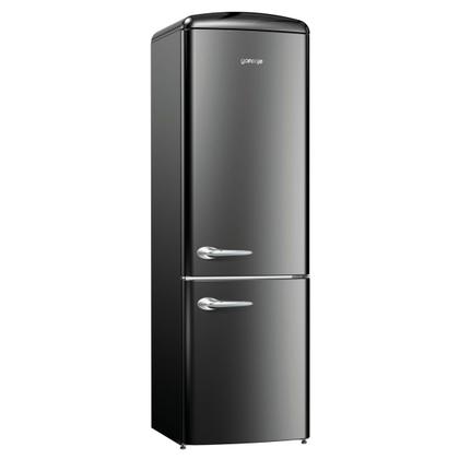 Imagem de Refrigerador Gorenje Retro Bottom 334 Litros ONRK192BK 220v