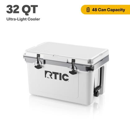 Imagem de Refrigerador Ice Chest RTIC Ultralight 30L branco cinza