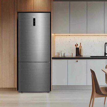 Imagem de Refrigerador Inverse Midea de 02 Portas Frost Free com 416 Litros Inox Bivolt - MDRB593FGD463