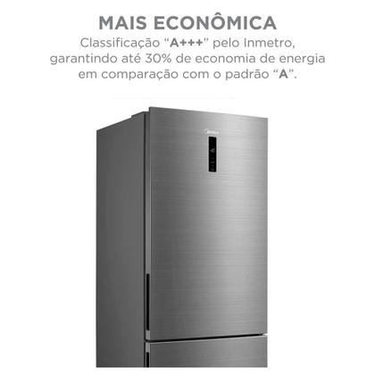 Imagem de Refrigerador Inverse Midea de 02 Portas Frost Free com 416 Litros Inox Bivolt - MDRB593FGD463