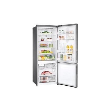 Imagem de Refrigerador LG Inverter Bottom Freezer 451 Litros GCB569NLL2 220V