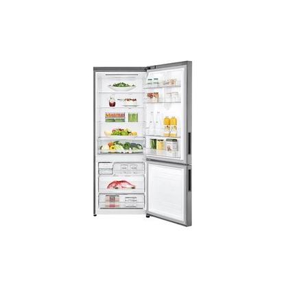 Imagem de Refrigerador LG Inverter Bottom Freezer 451 Litros GCB569NLL2 220V