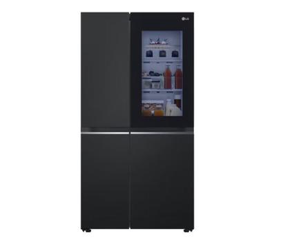 Imagem de Refrigerador lg smart side by side instaview black inox 647 litros 220v gc-v257sqv2