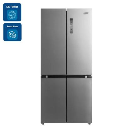 Imagem de Refrigerador Midea French Door Inverter Quattro 482 Litros Inox MD-RF556  127 Volts