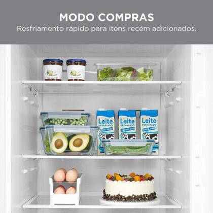Imagem de Refrigerador Midea Frost Free Duplex Inverse 416L Inverter Branco Bivolt (MDRB593FGD013)