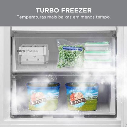 Imagem de Refrigerador Midea Frost Free Duplex Inverse 416L Inverter Branco Bivolt (MDRB593FGD013)