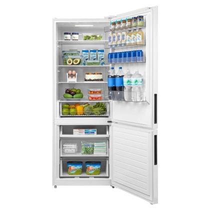 Imagem de Refrigerador Midea Frost Free Duplex Inverse 416L Inverter Branco Bivolt (MDRB593FGD013)