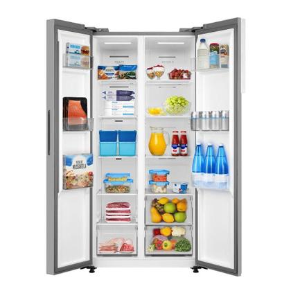 Imagem de Refrigerador Midea Side By Side 442L MDRS598 Inox - 220V