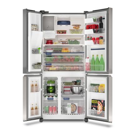 Imagem de Refrigerador Multi Door Electrolux de 04 Portas Frost Free com 541 Litros FlexiSpace Inox Espelhado - IQ8WS